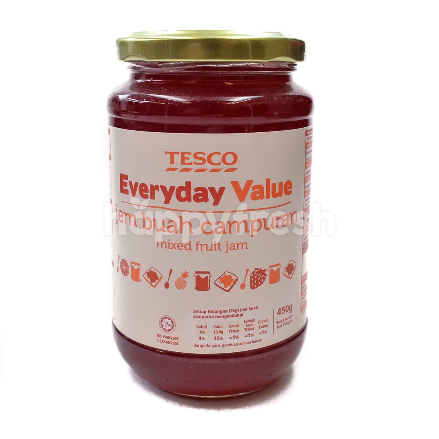 Beli Tesco Mixed Fruit Jam dari Lotus's HappyFresh