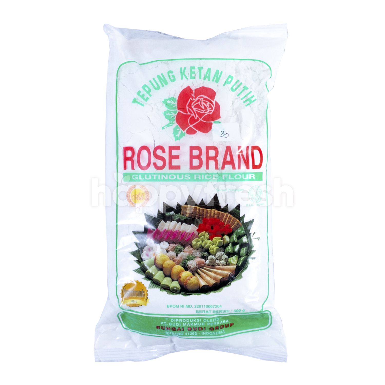 Resep kue serabi tepung beras rose brand