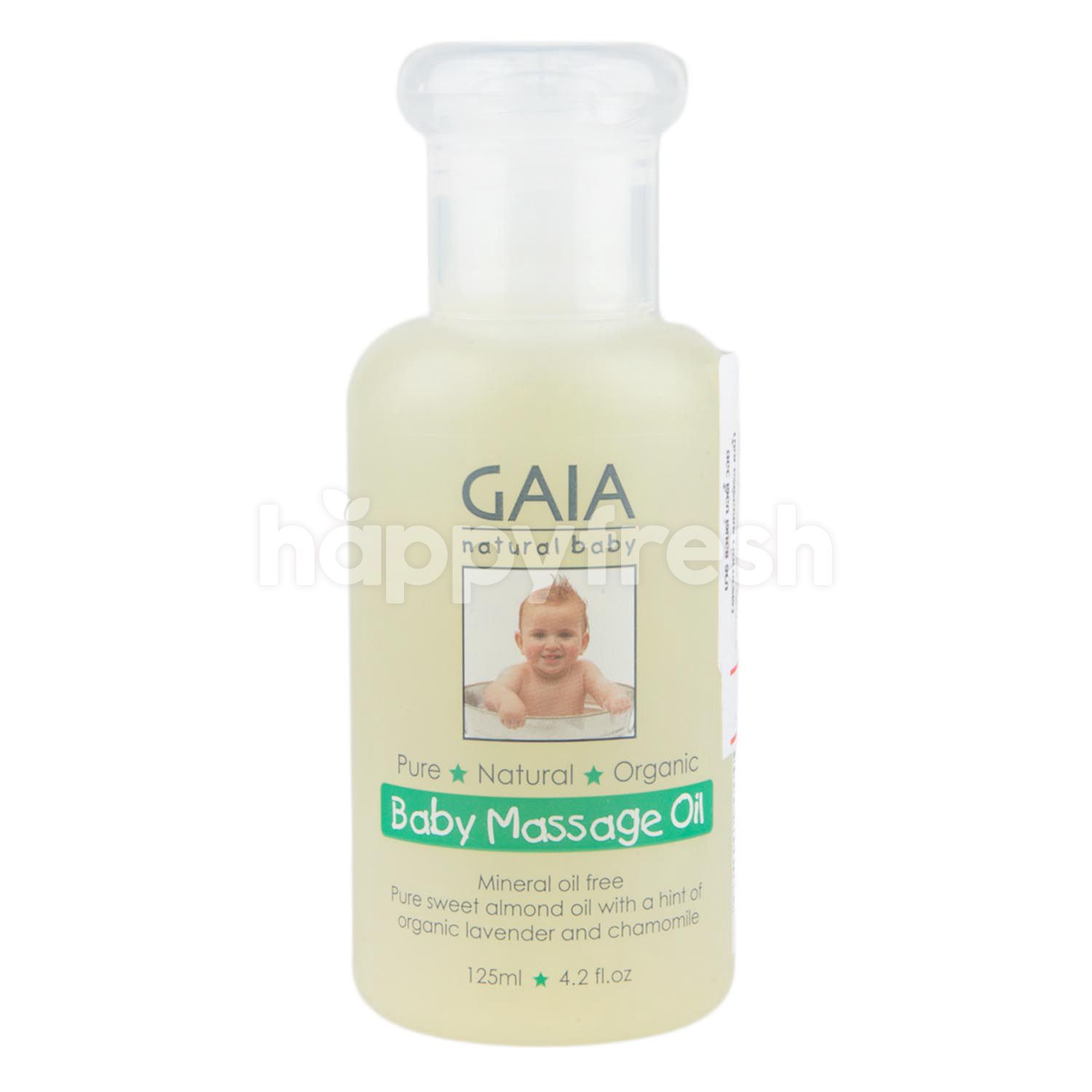 gaia baby massage oil