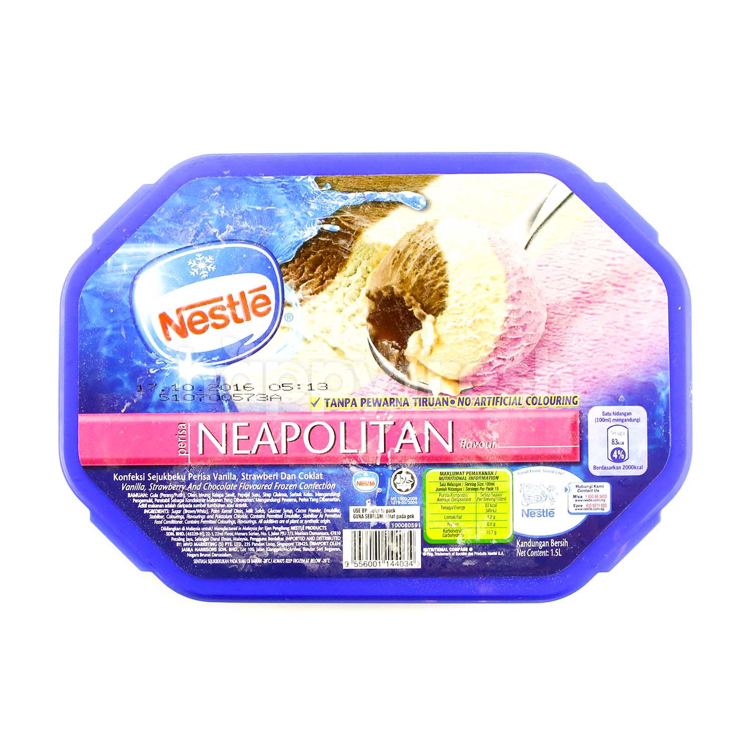 neapolitan ice cream price