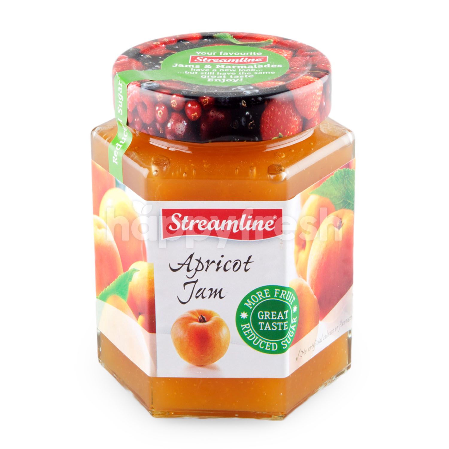 ซื้อ Streamline Reduced Sugar Apricot Jam Online จาก Gourmet Market