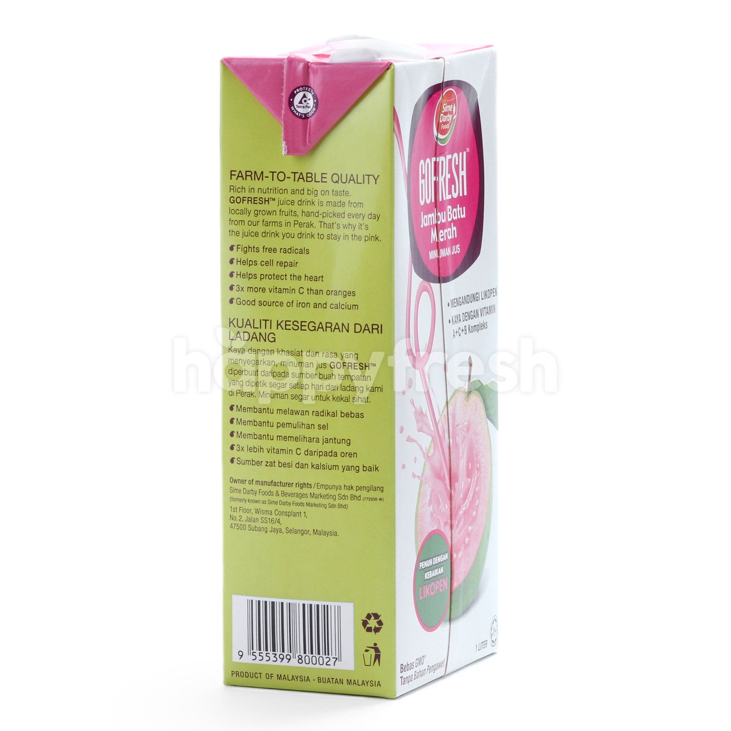 Beli Sime Darby Foods Pink Guava Juice Drink Dari Mercato Happyfresh Klang Valley
