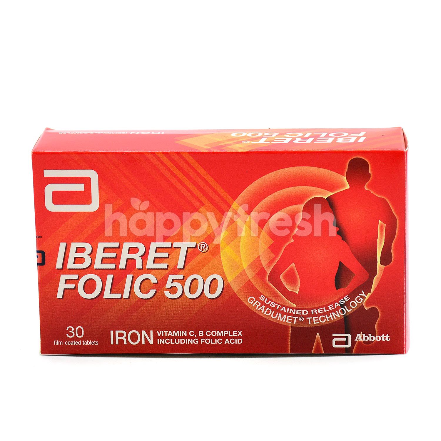 Beli Abbott Folic 500 Capsules (30 Tablets) dari Watsons HappyFresh