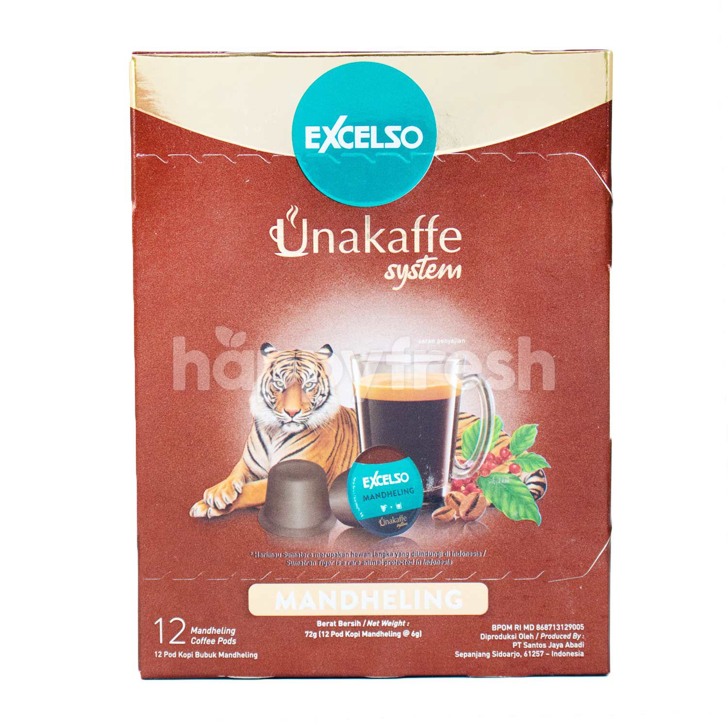 Jual Excelso Unakaffe System Mandheling 