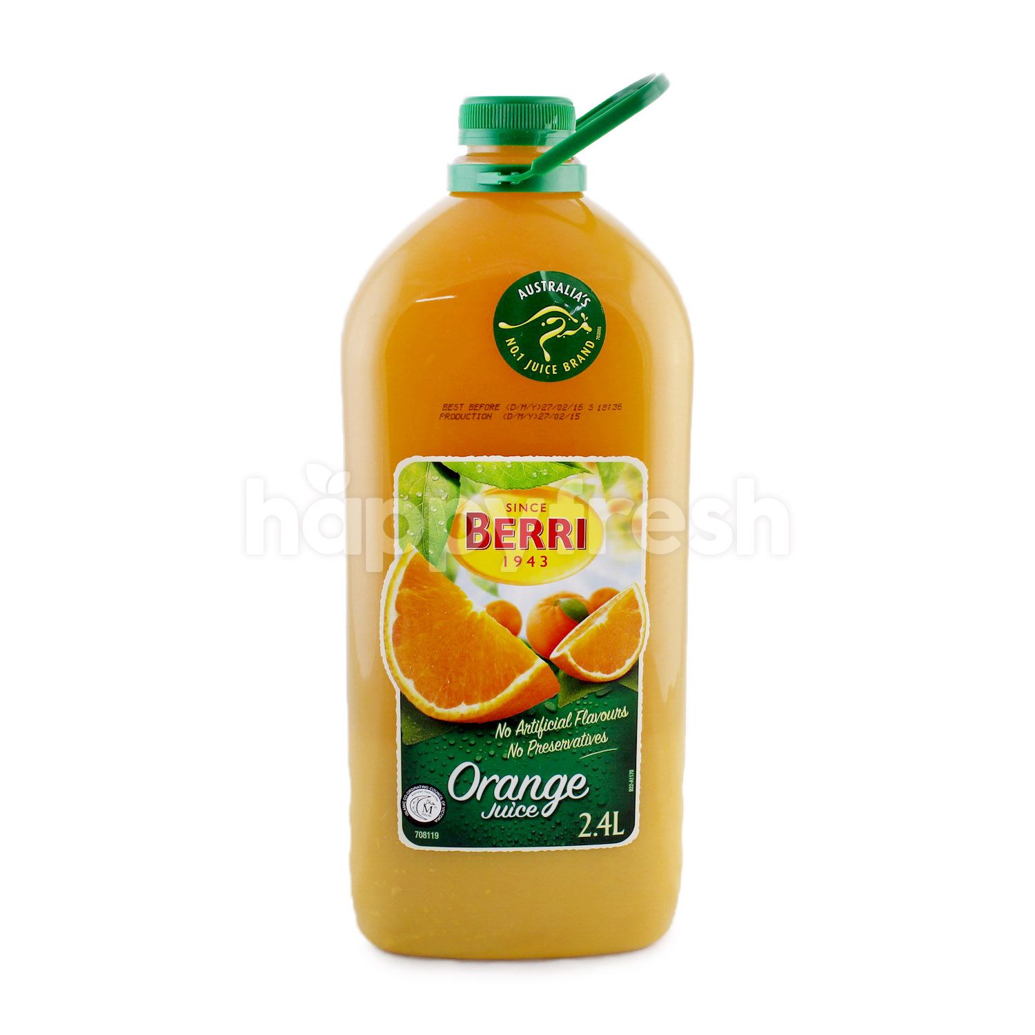Beli Berri No Artificial Flavors And Preservatives Orange Juice Dari Mercato Happyfresh Happyfresh