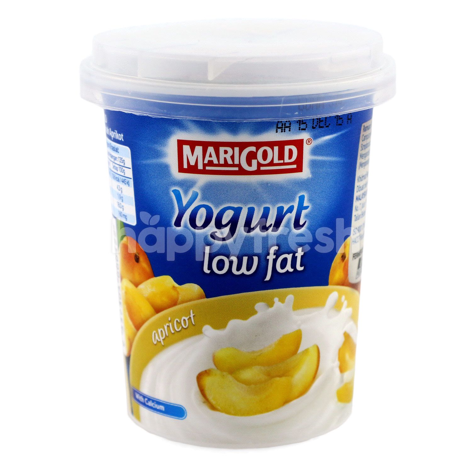 Buy MARIGOLD Yogurt Low Fat Apricot Flavour 130G at Tesco HappyFresh