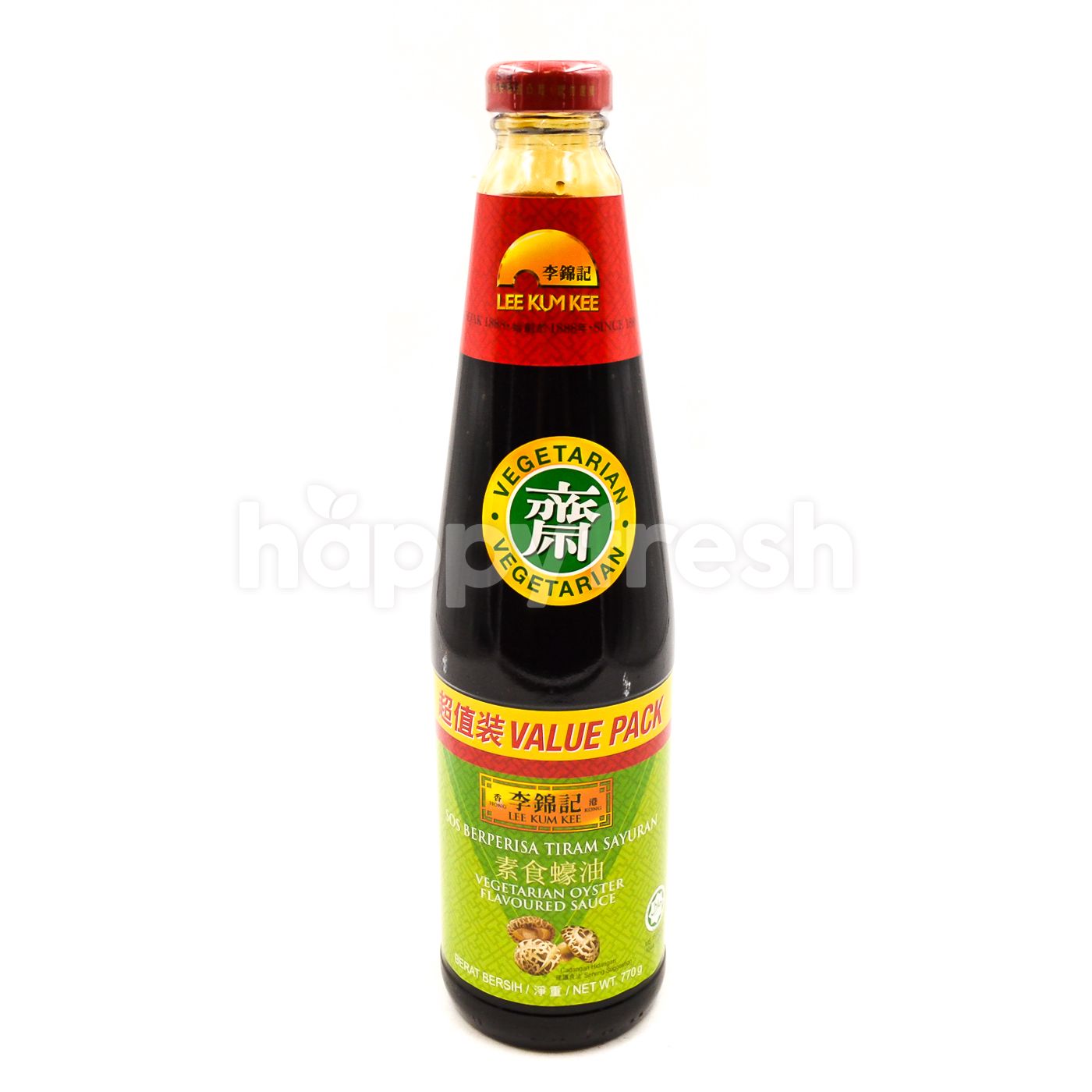 Buy Lee Kum Kee Vegetarian Oyster Flavoured Sauce at Tesco HappyFresh