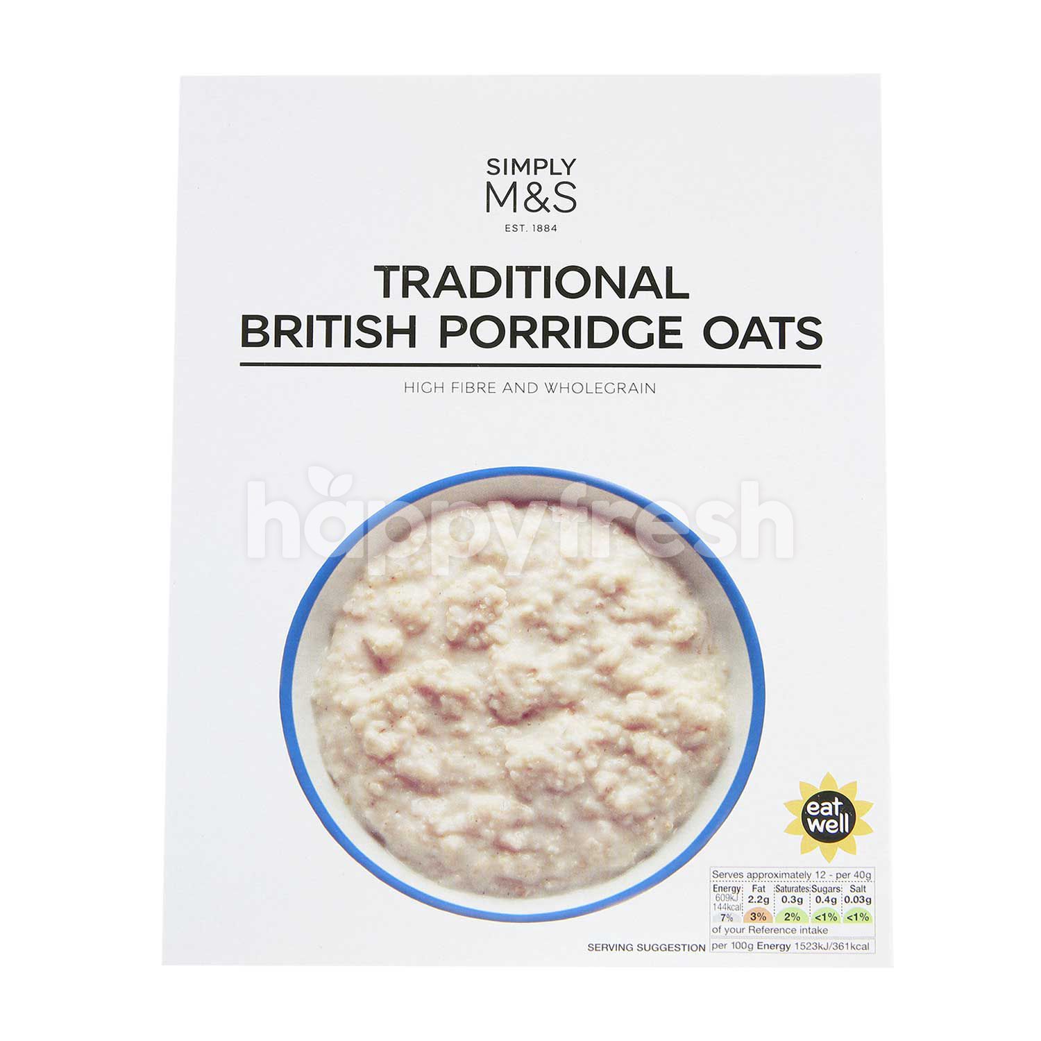 Beli Marks & Spencer Traditional British Porridge Oat 500g dari Marks