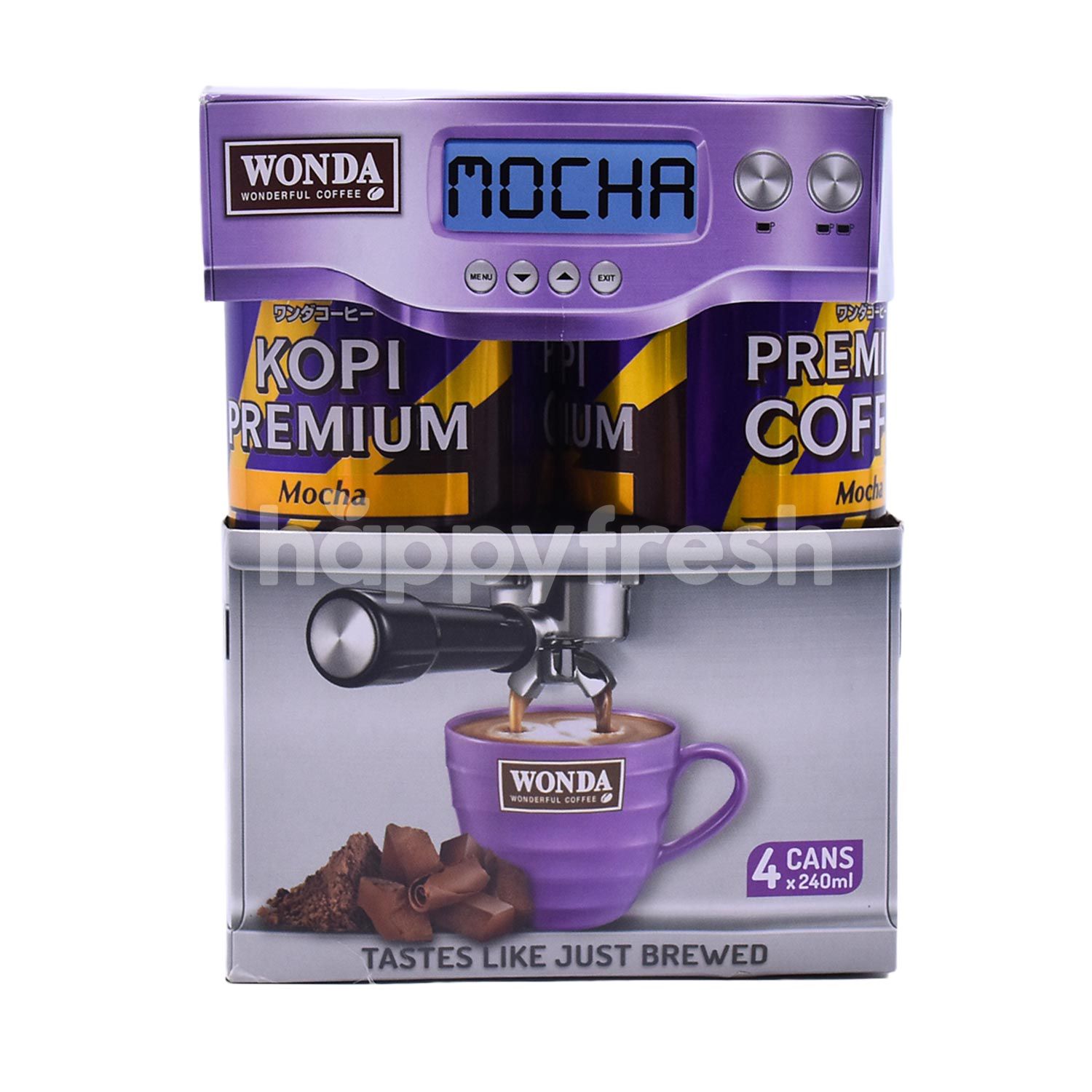 Beli Wonda Premium Mocha Coffee 4 Cans Dari Aeon Happyfresh Happyfresh