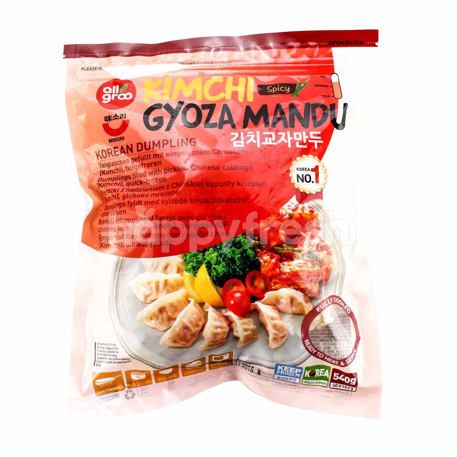 Beli All Groo Kimchi Gyoza Mandu Dari Village Grocer Happyfresh Klang Valley