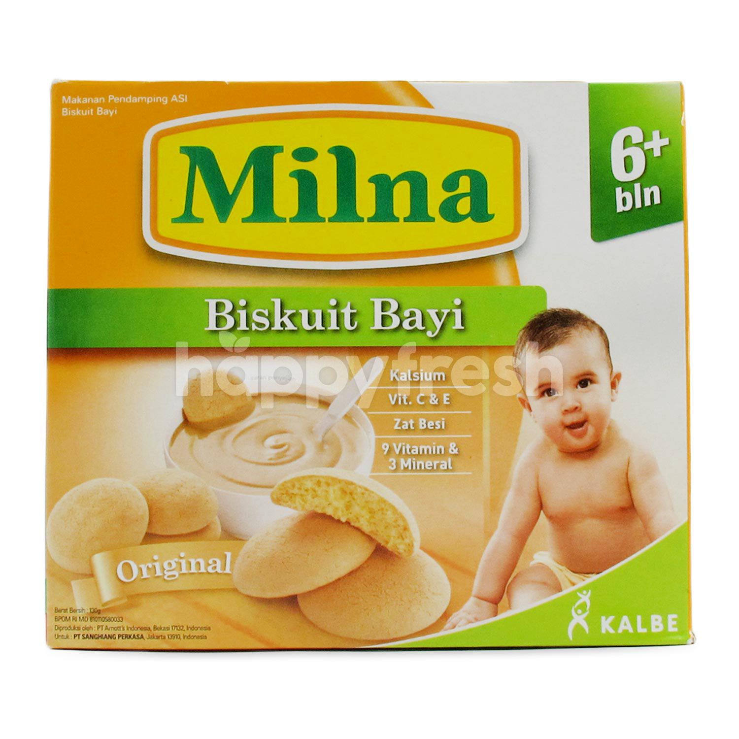 Jual Milna Baby Biscuit Original 6 Months Di Super Indo Happyfresh Jakarta