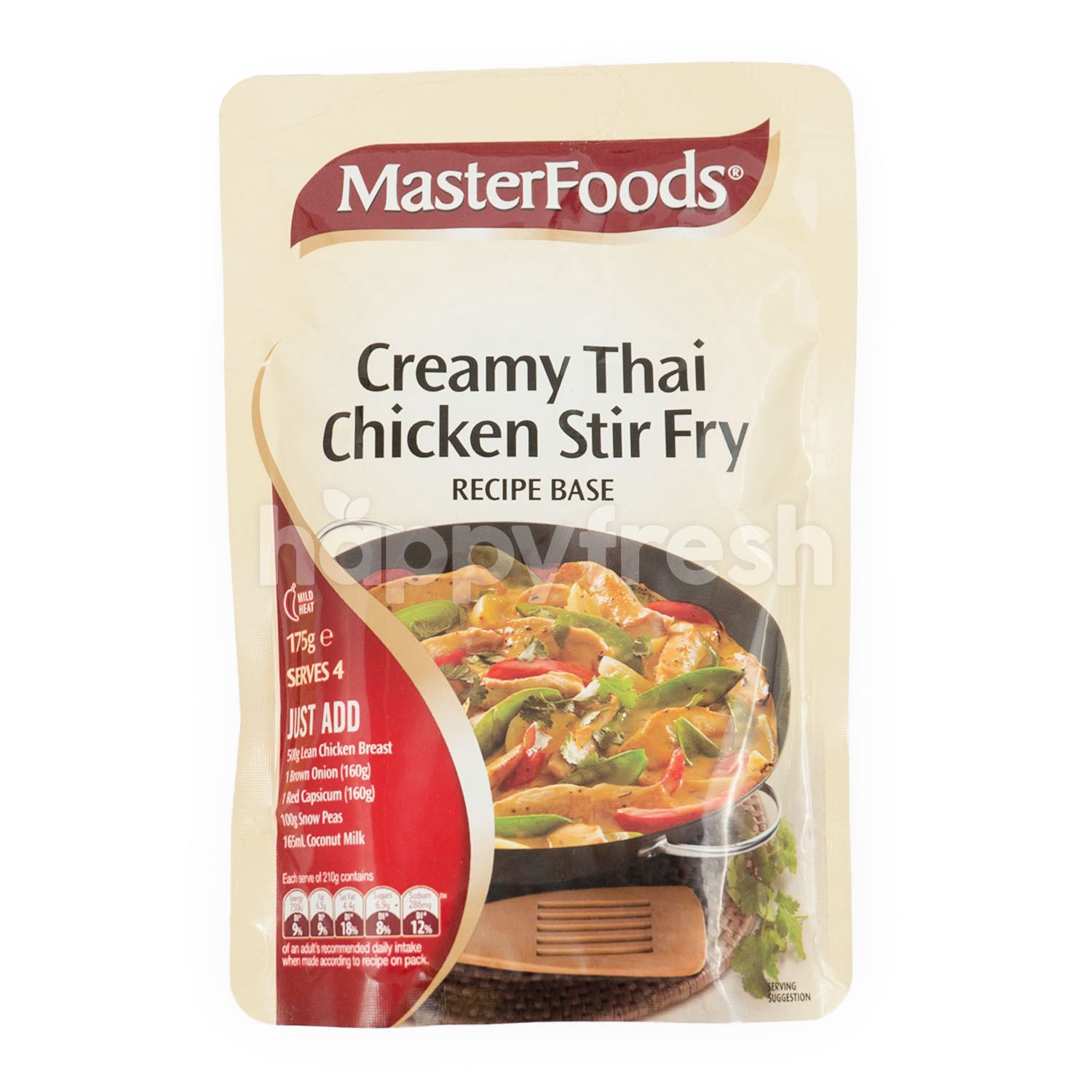 Jual MasterFoods Creamy Thai Chicken Stir Fry Recipe Base di Grand