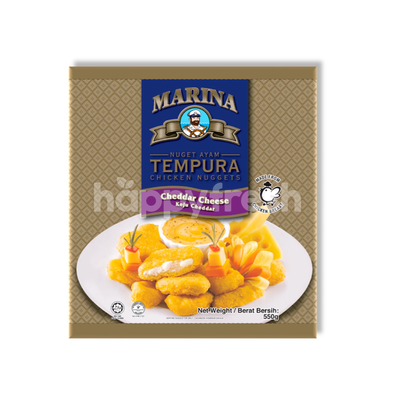 Beli Marina Tempura Chicken Nugget With Cheddar Cheese dari Village