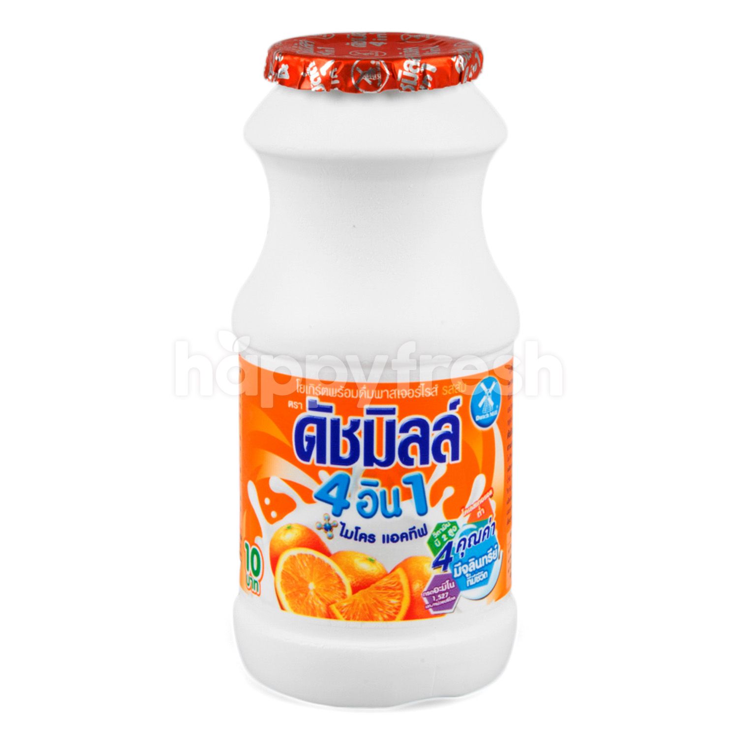 ซื้อ Dutch Mill 4 in 1 Drinking Yogurt Orange Flavour 160 ml Online จาก