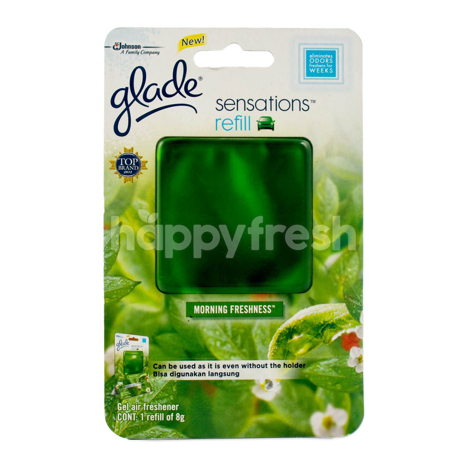 Jual Glade Sensation Refill Morning Freshness Gel Air Freshener di