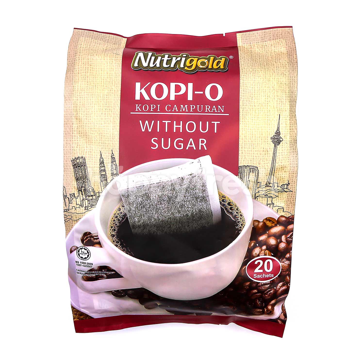 Beli Nutrigold KopiO Mixture Without Sugar (20 Sachets) dari The Food