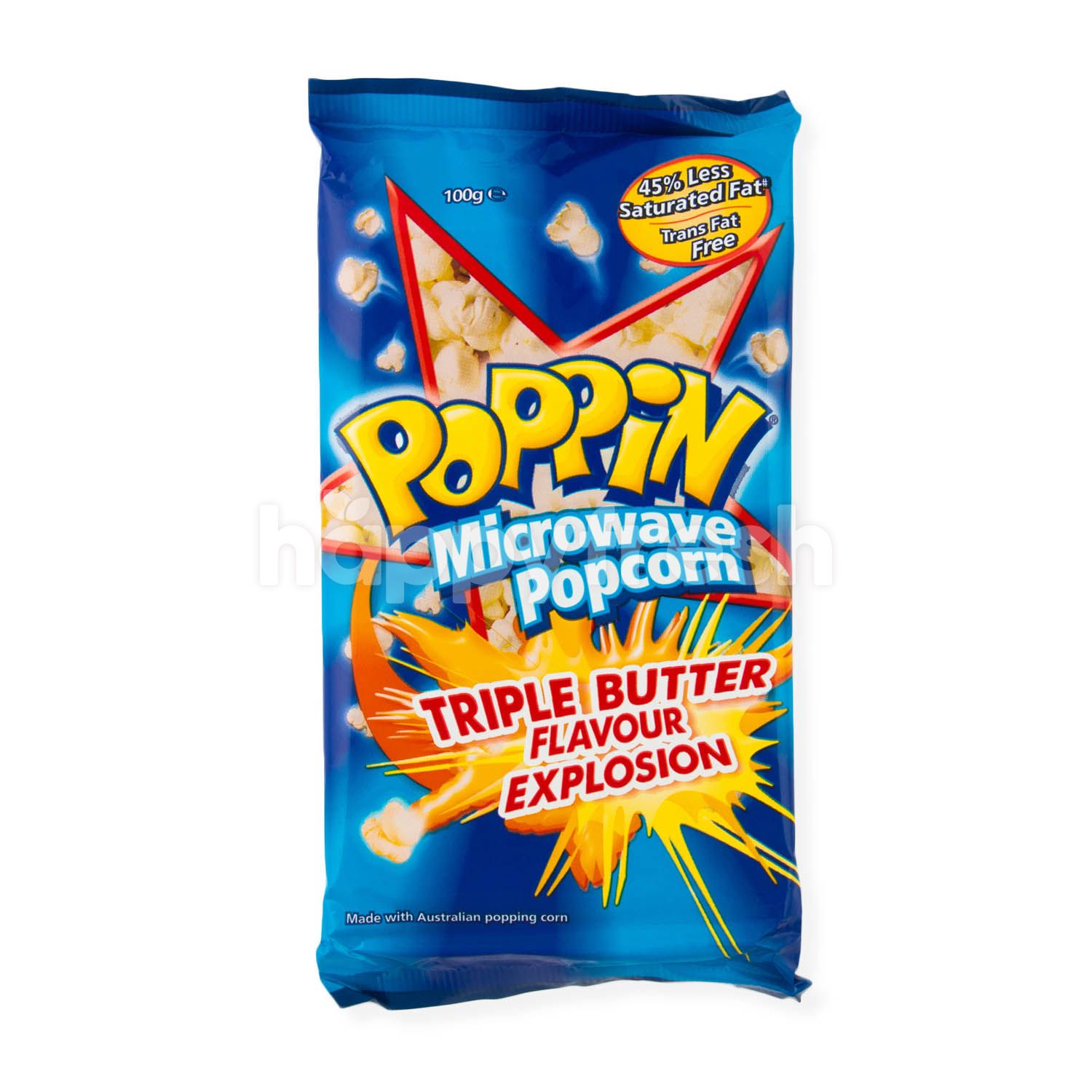 Buy Poppin Microwave Popcorn Triple Butter Explosion at TMC Bangsar