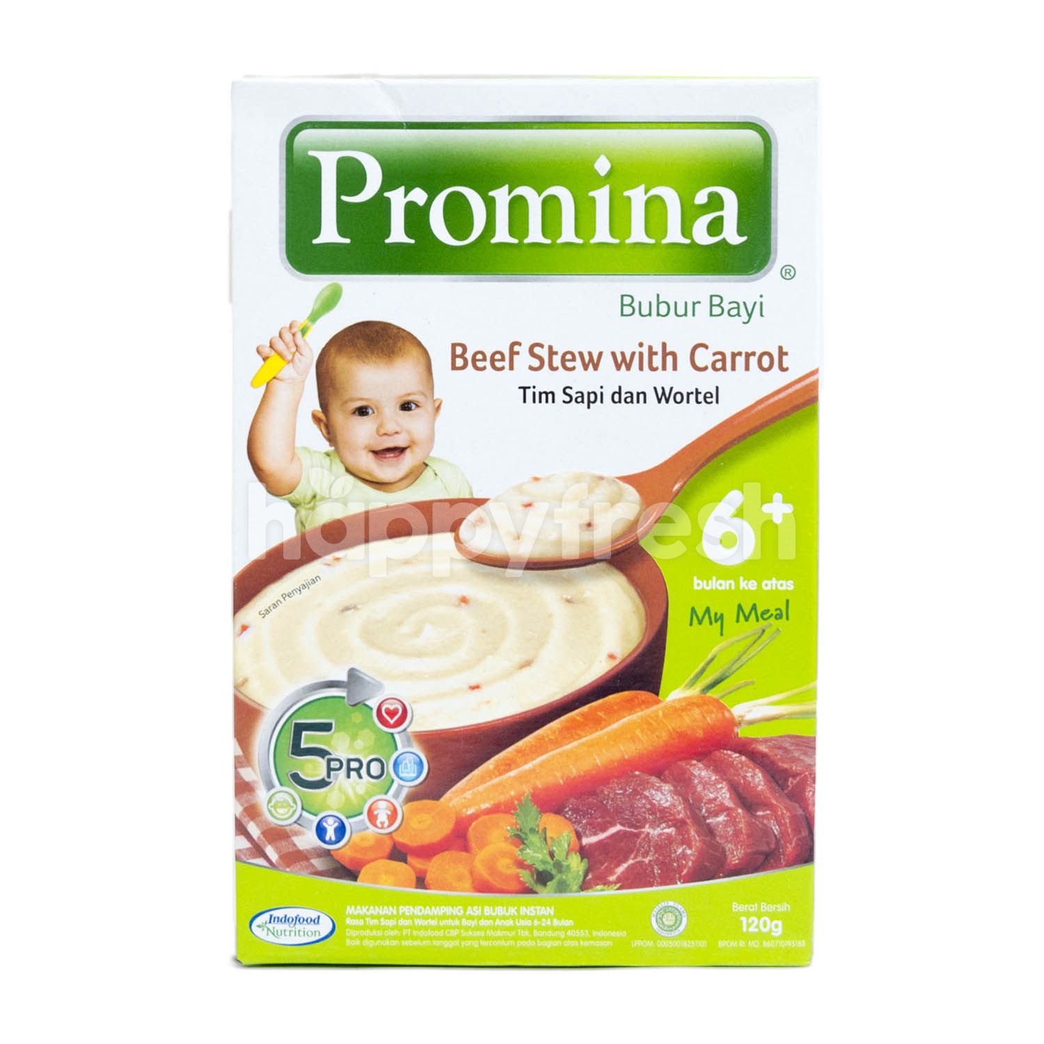 Jual Promina Baby Porridge Beef Stew Carrot Di Lotte Mart Happyfresh