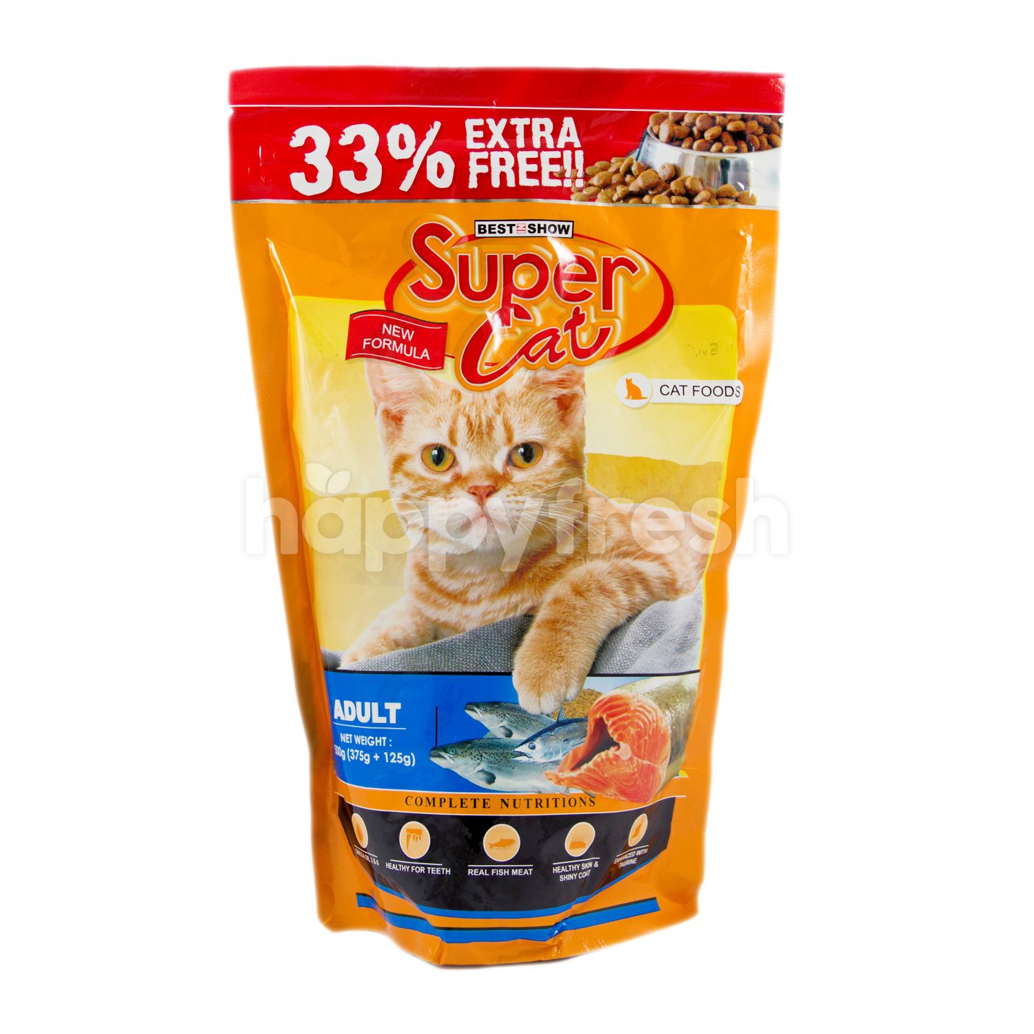 Jual Best In Show Super Cat Food Adult di Grand Lucky HappyFresh