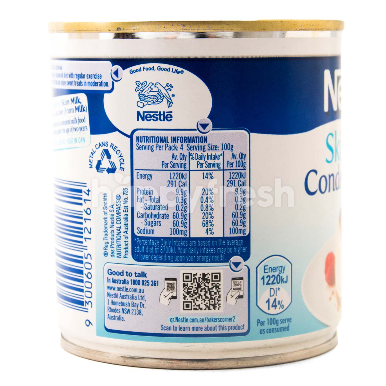 Sweetened Condensed Skim Milk Nutrition Facts Besto Blog