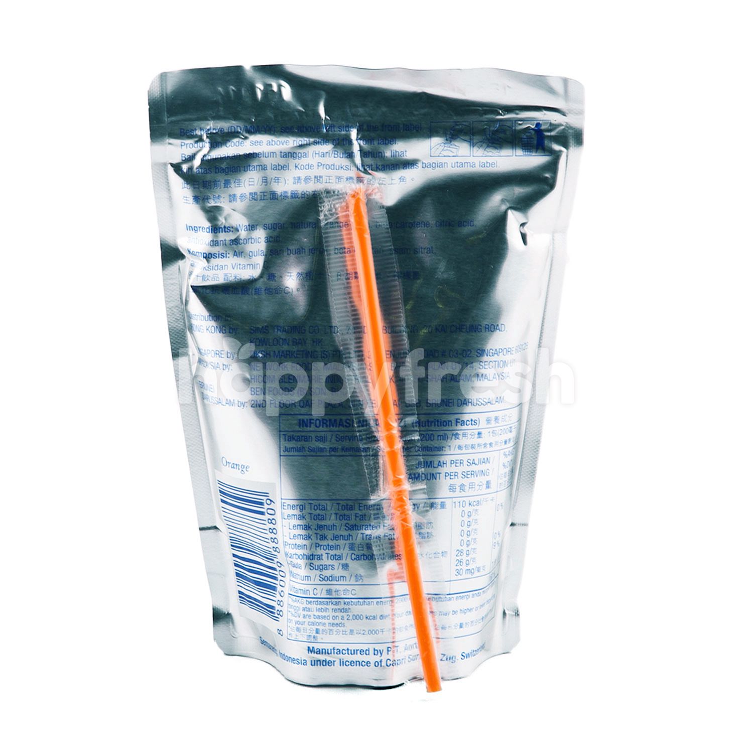 Jual Capri Sonne Orange Concentrates Soft Drink Di Ranch Market Happyfresh