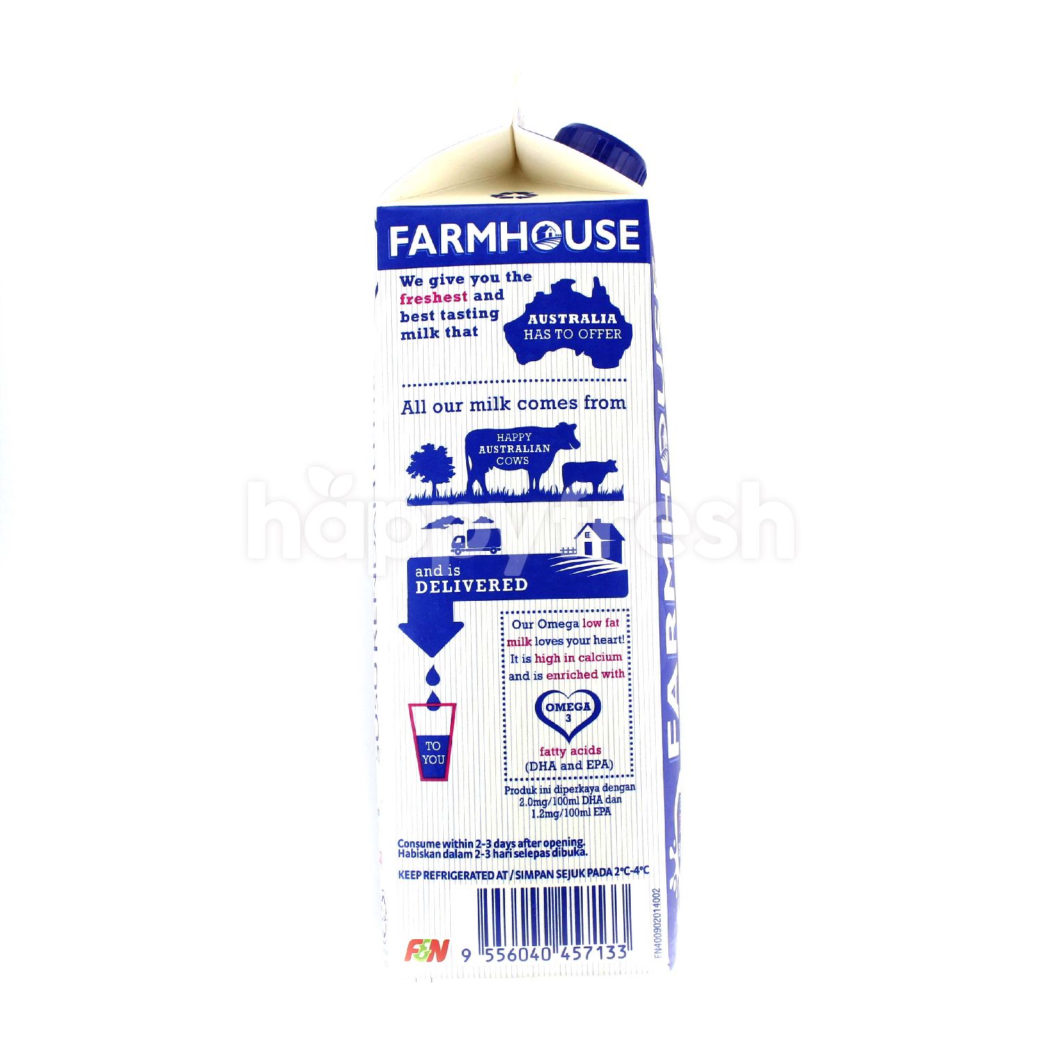 Buy Farm House Omega Low Fat Milk At Giant Hypermarket Happyfresh Petaling Jaya