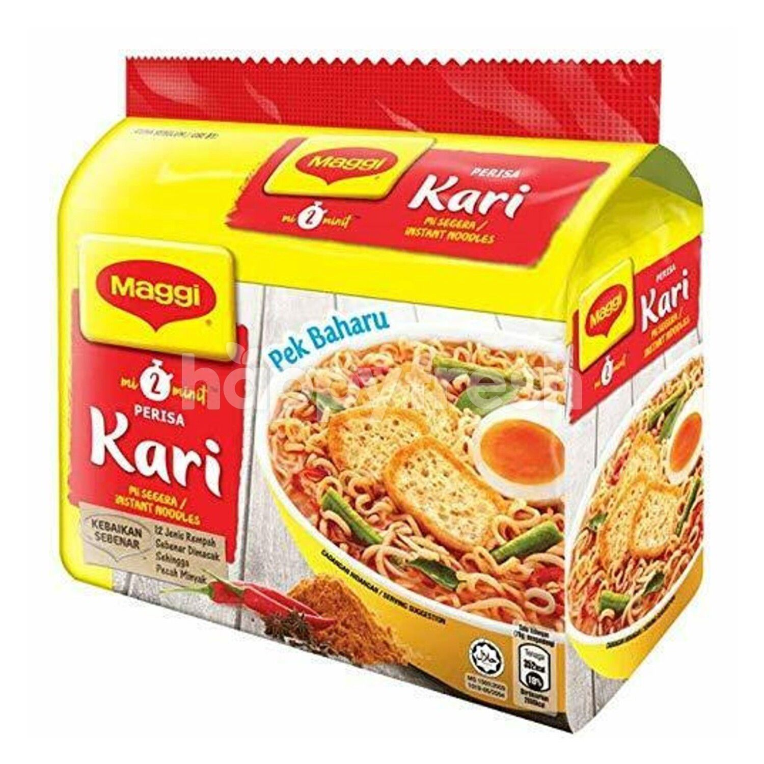 Beli Maggi 2 Minute Noodles Curry Flavour (5x79G) dari Village Grocer