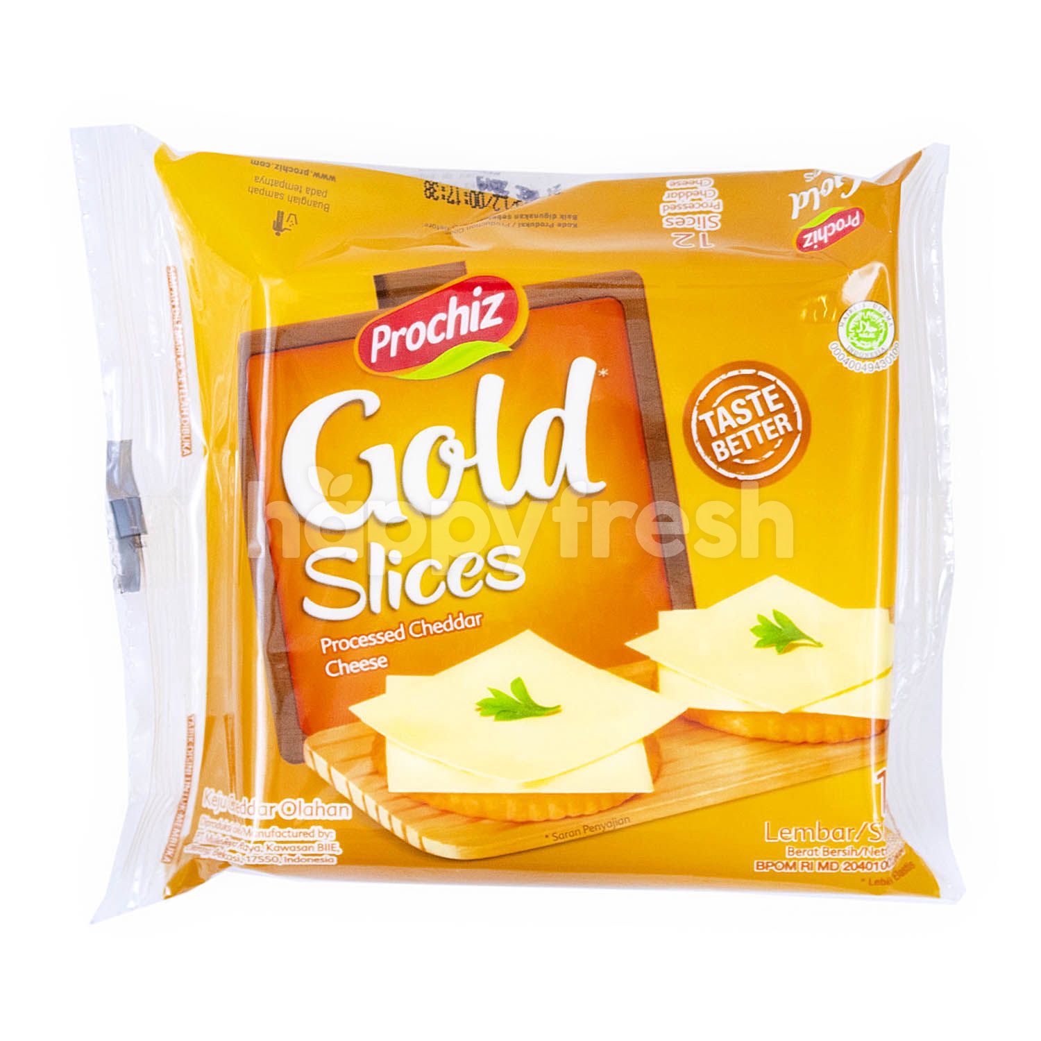 Jual Prochiz Gold Cheddar Cheese Slices Di Farmers Market Happyfresh Jakarta