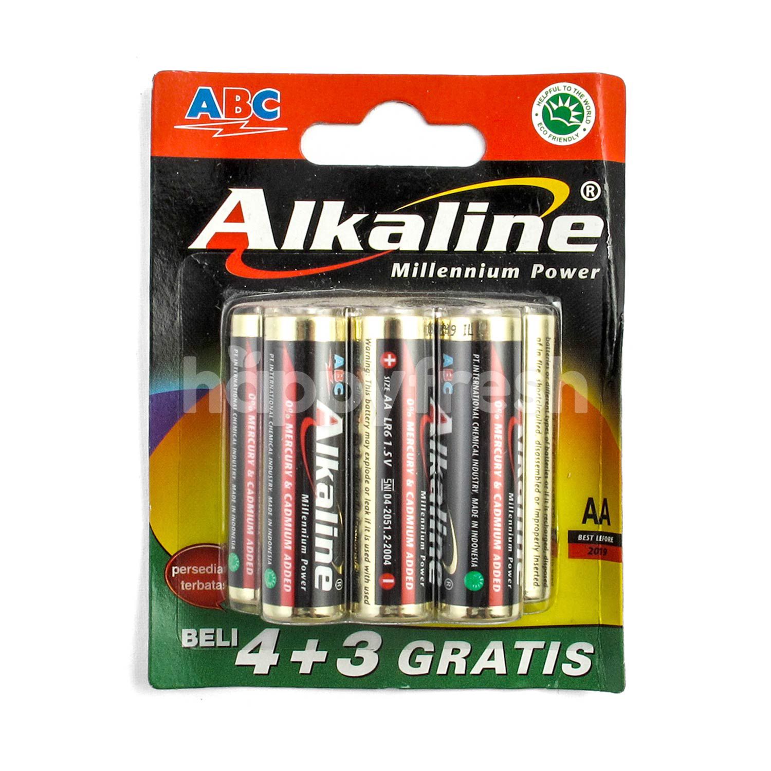 Jual Abc Alkaline Battery Millennium Power Volt Aa Size Lr Di