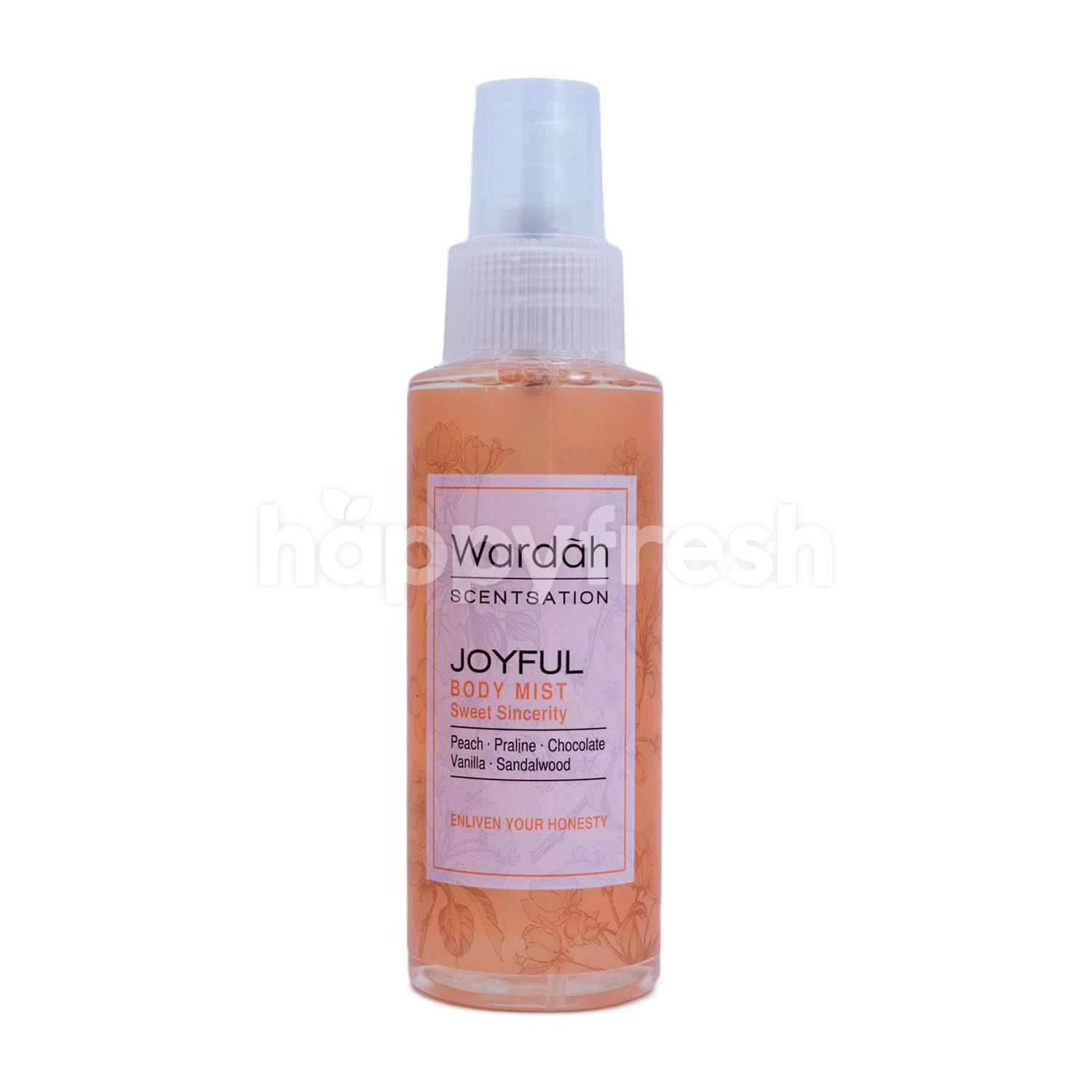 body mist wardah vanilla