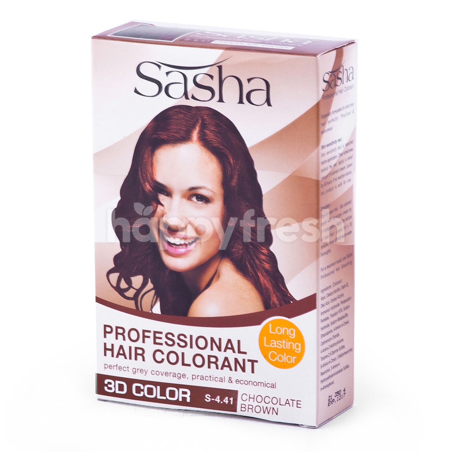 Jual Sasha Professional Hair Colorant S 4 41 Chocolate Brown Di Tip Top Happyfresh