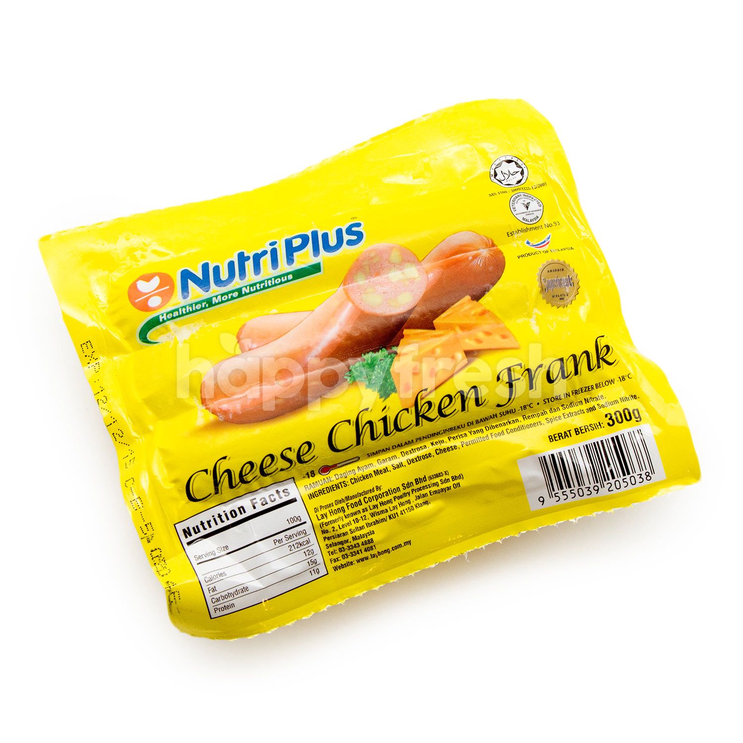 Beli Nutriplus Cheese Chicken Frank Dari Village Grocer Happyfresh Happyfresh