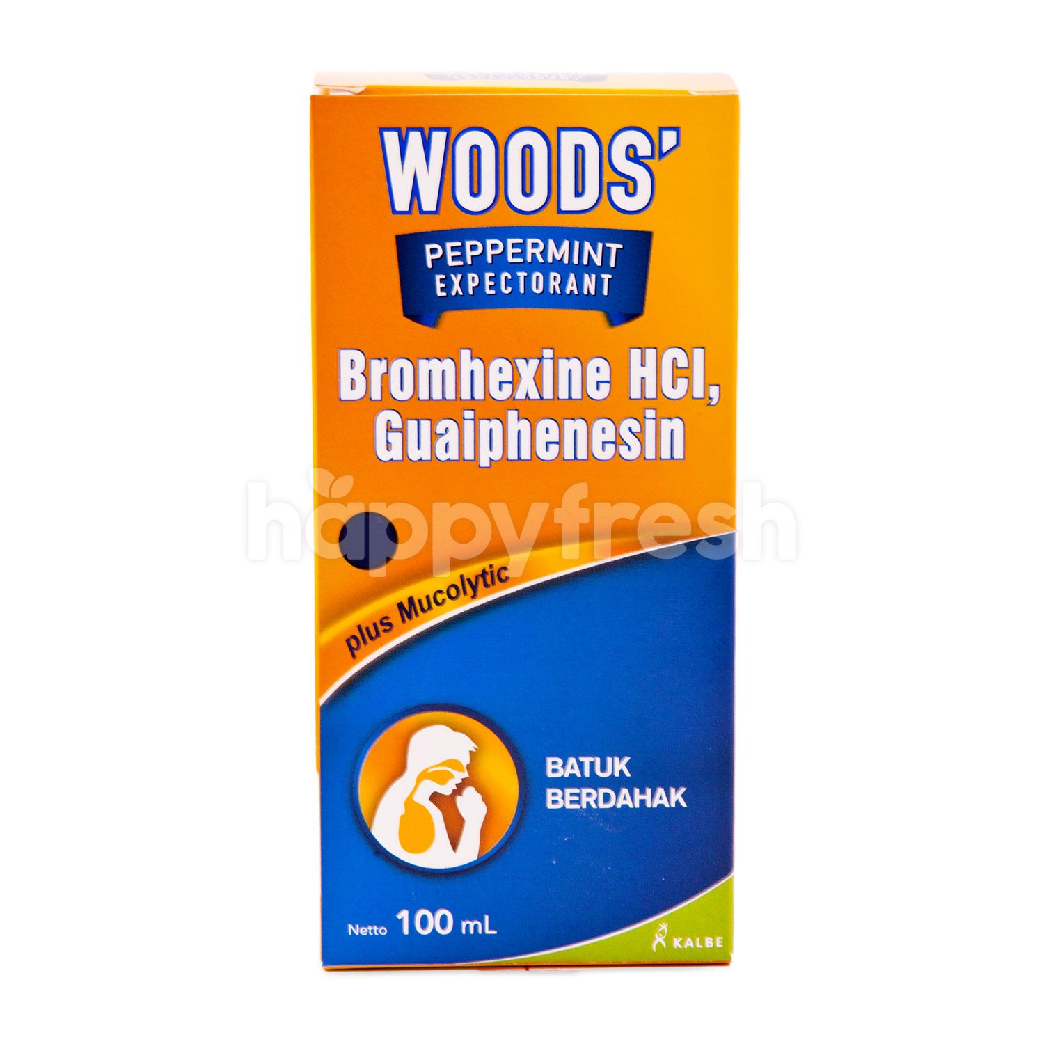 Jual Woods' Peppermint Expectorant Plus Mucolytic for Productive Cough