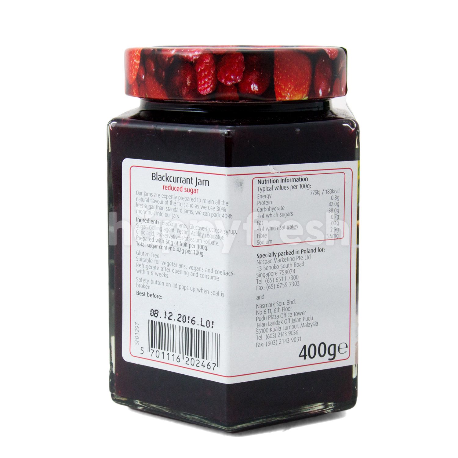 Beli Streamline Blackcurrant Jam dari Village Grocer - HappyFresh 
