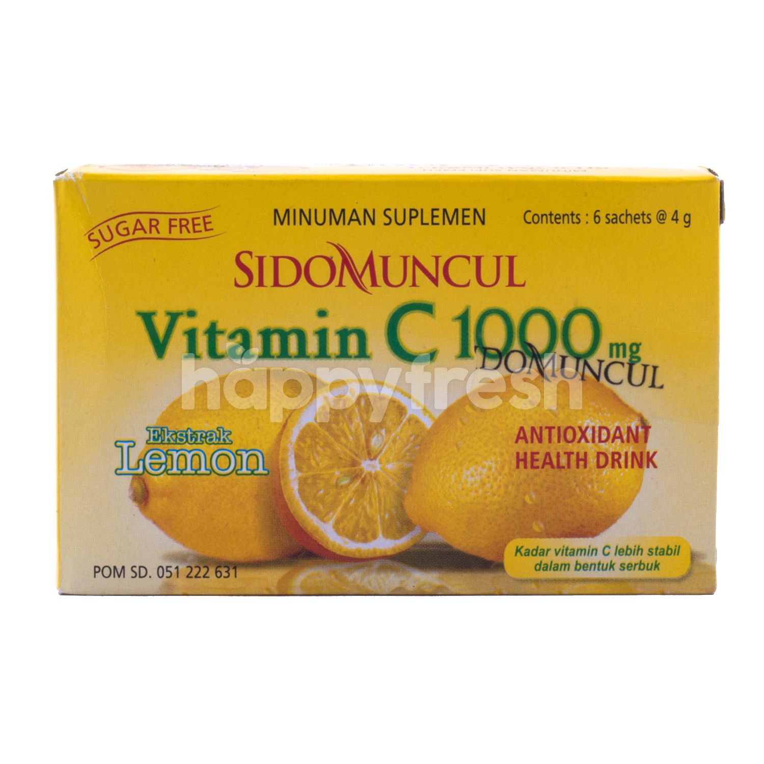 Jual Sido Muncul Vitamin C 1000 Mg With Lemon Extract Health Drinks Di Super Indo Happyfresh