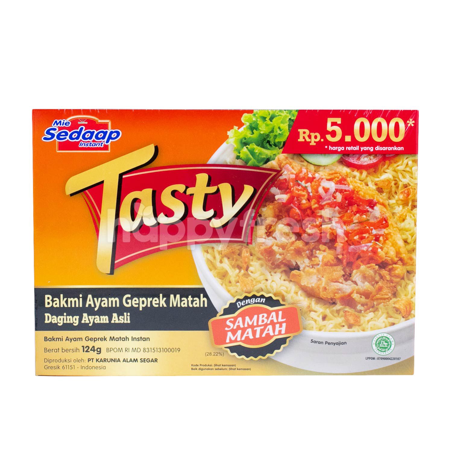 Jual Mie Sedaap Tasty Geprek Chicken Matah Noodles di Farmers Market