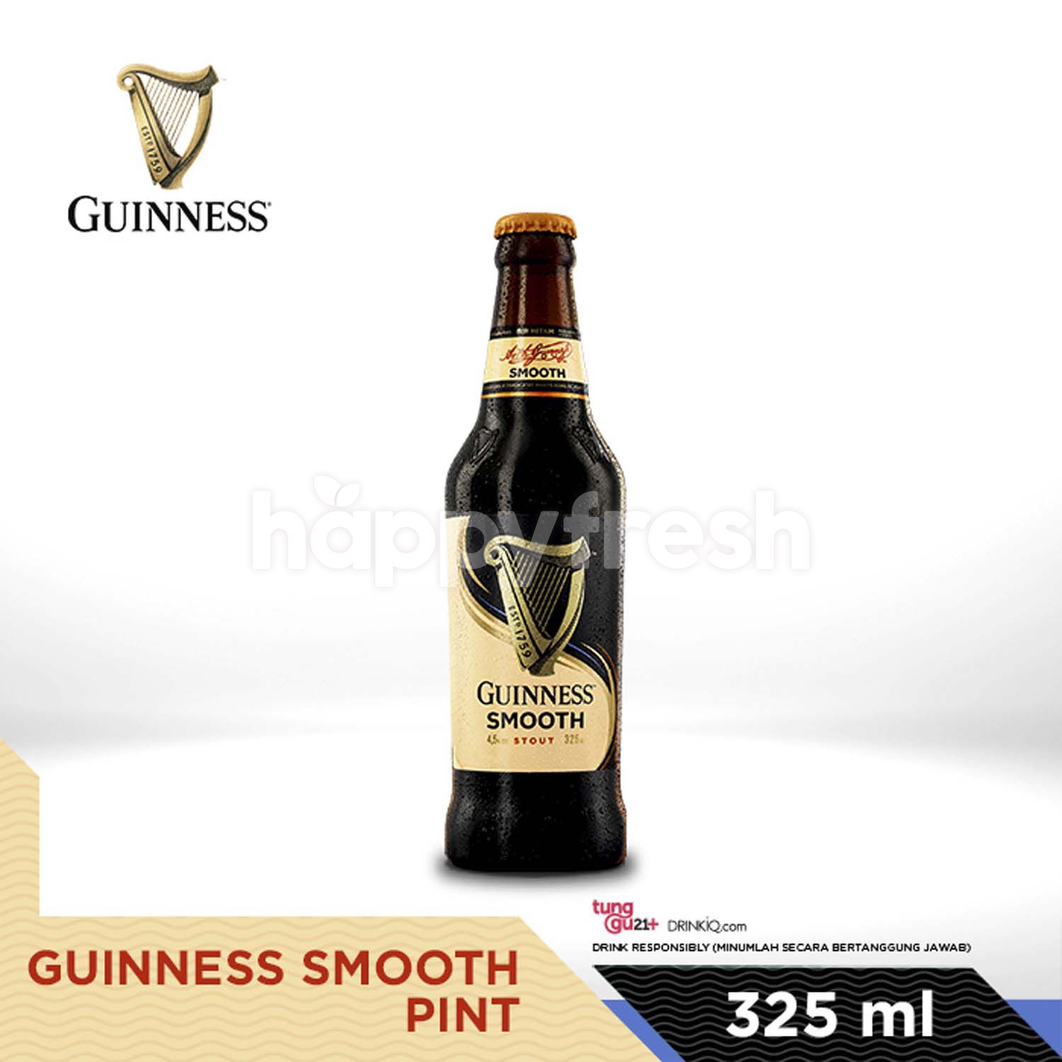 Jual Guinness Smooth Stout Bottle Di Vines Happyfresh