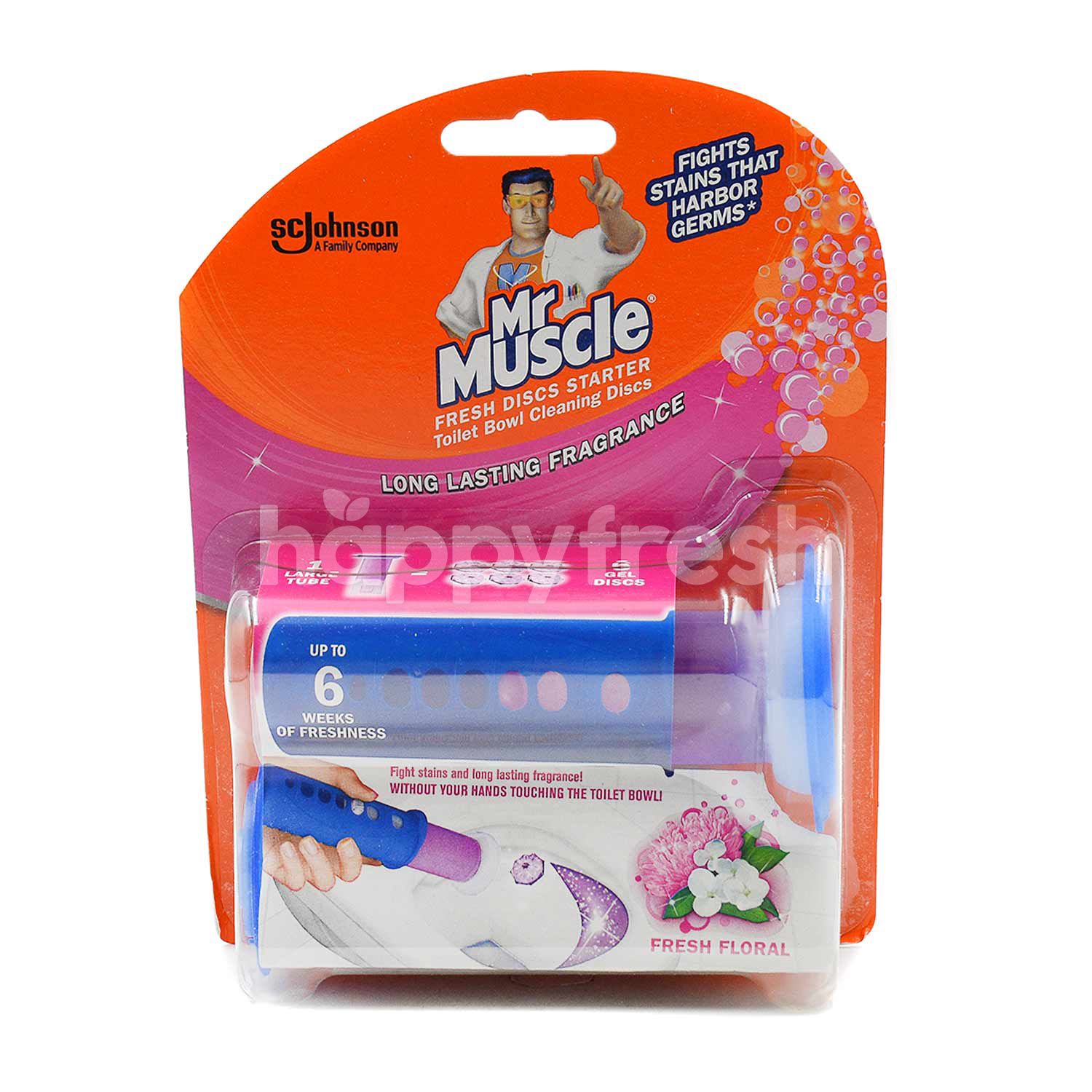 Beli Mr Muscle Fresh Discs Starter Toilet Bowl Cleaning Discs (Fresh