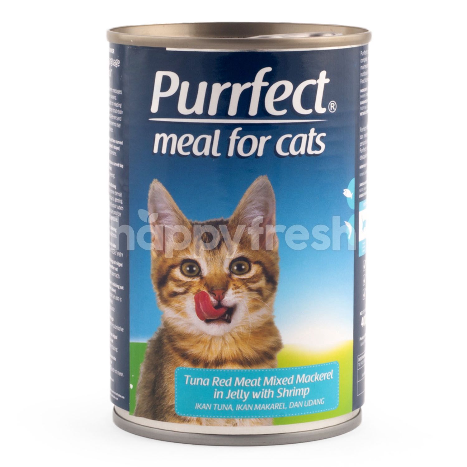 Purrfect Tuna Red Meat Mixed Mackerel in Jelly with Shrimp