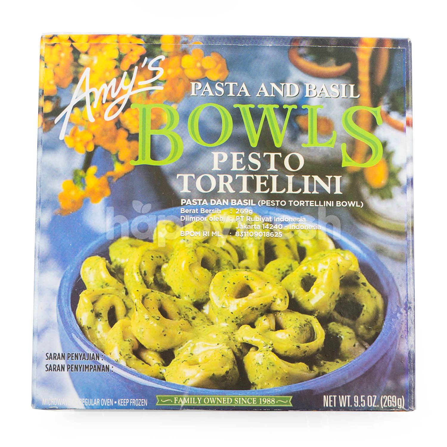 Jual Amy's Pasta and Basil Bowls Pesto Tortellini di The Gourmet