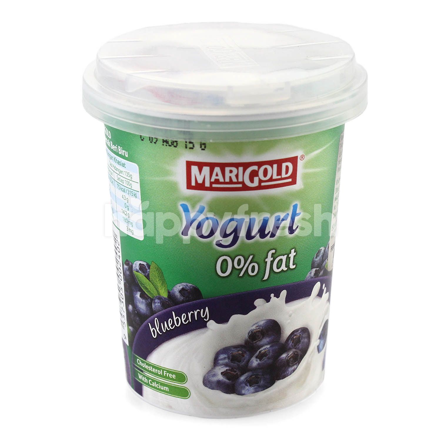 Buy MARIGOLD Blueberry Fruit Flavour Yogurt 130G at Tesco HappyFresh