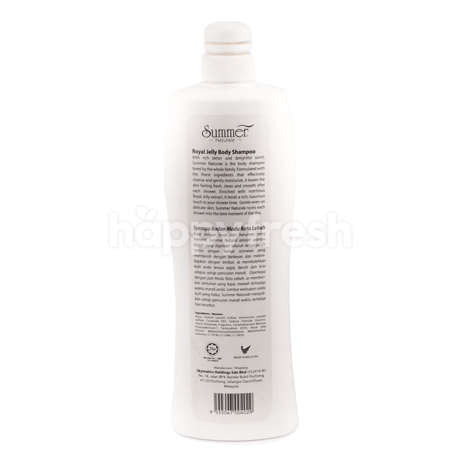 Beli Summer Naturale Summer Royal Jelly Body Shampoo Dari Aeon Happyfresh Klang Valley