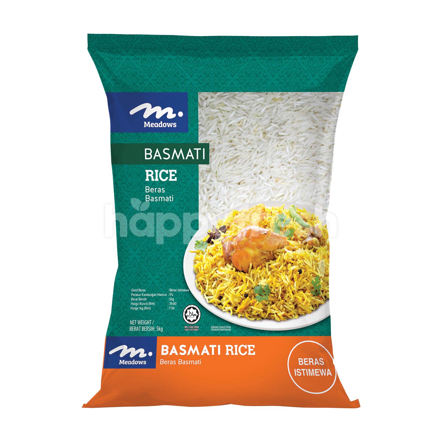 Buy Meadows Basmati Rice At Giant Hypermarket Happyfresh Puchong