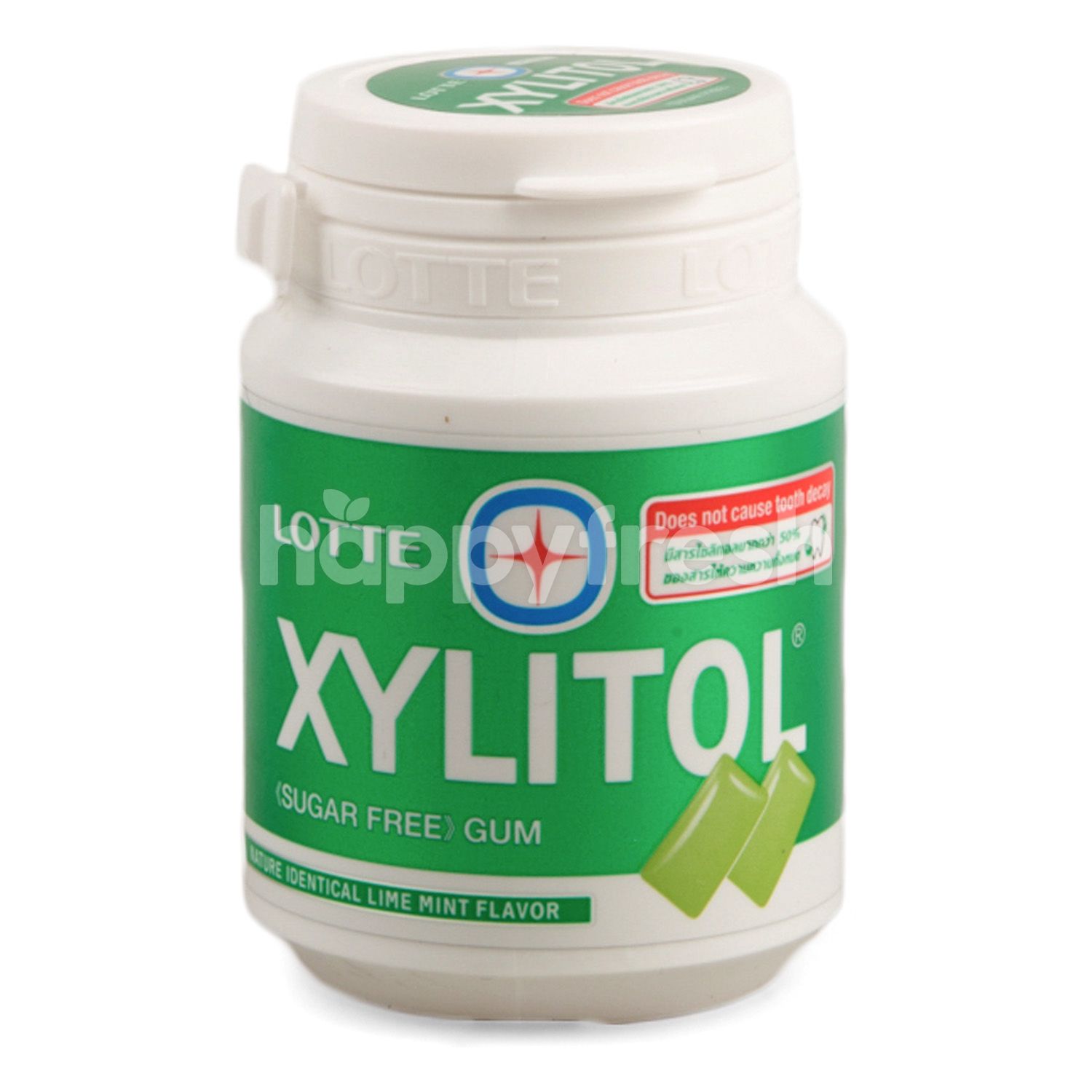 ซื้อ Lotte Xylitol Lime Mint Gum 58 g Online จาก Gourmet Market