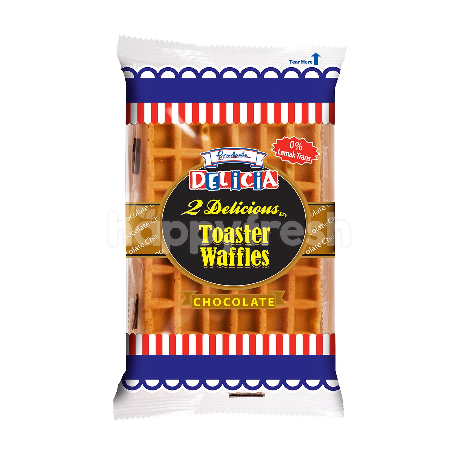 Beli GARDENIA 2 Delicious Toaster Waffles Chocolate dari The Food