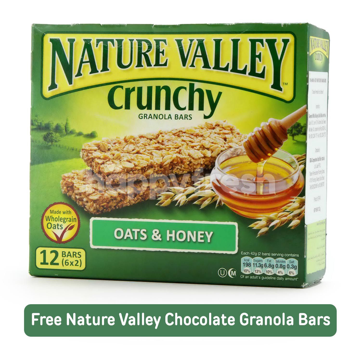 Buy NATURAL VALLEY Crunchy Oats & Honey Granola Bars (12 Bars) at Tesco