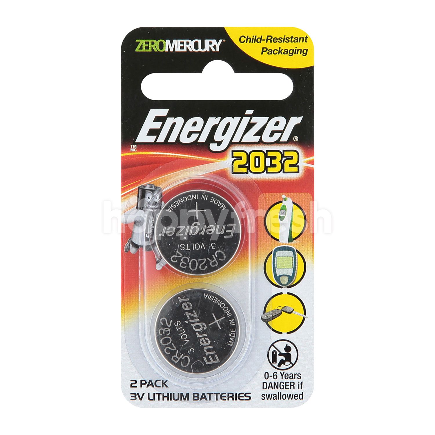 Beli Energizer 2032 3V Lithium Batteries Dari Lotus's - HappyFresh