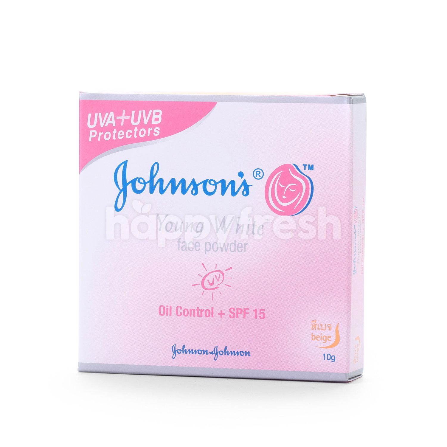 Beli Johnson Johnson Young White Face Powder Oil Control Spf 15 Beige Dari Isetan Happyfresh Klang Valley