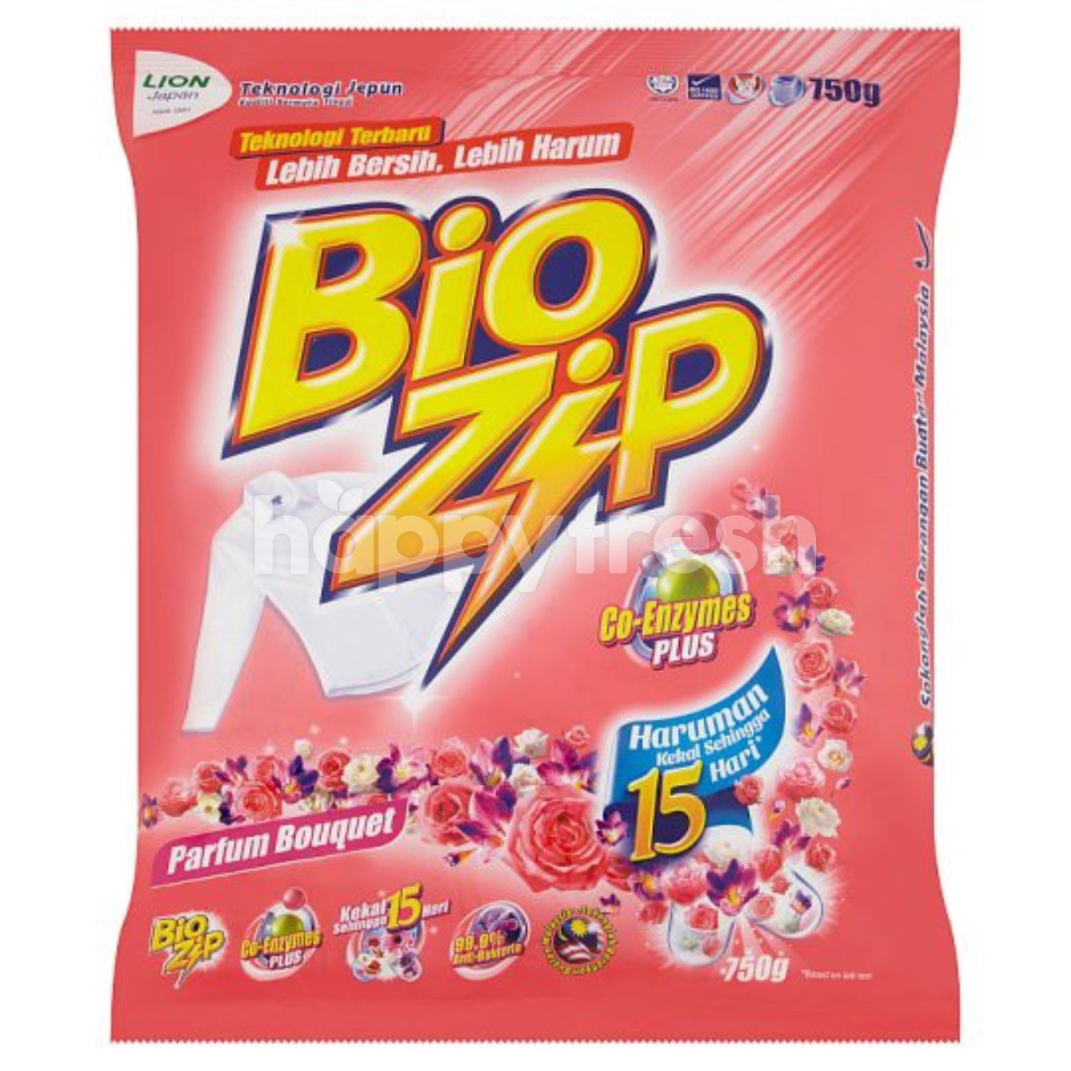 Beli Bio Zip Powdered Detergent (Magical Bloom) dari HappyFresh Supermarket MY HappyFresh