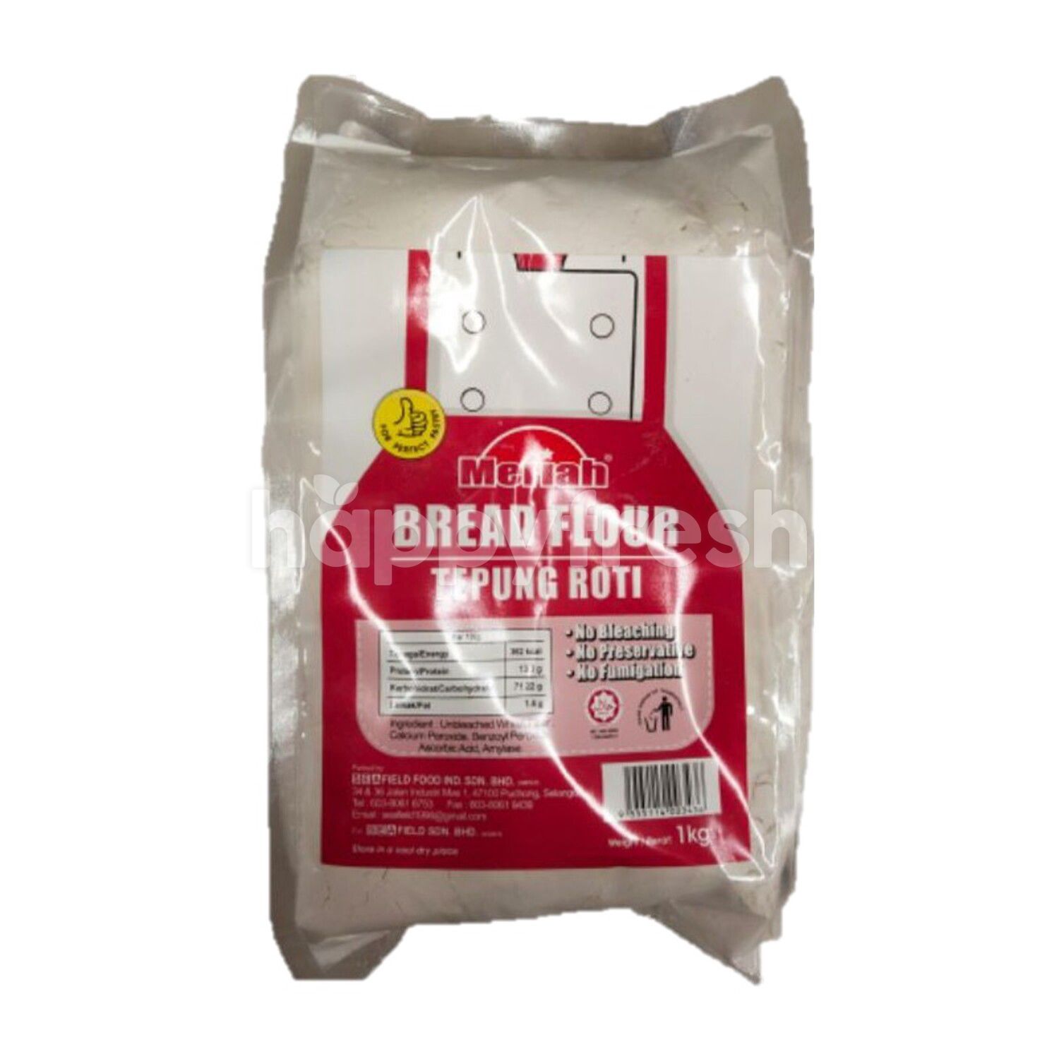 Beli Meriah Bread Flour Tepung Roti 1kg Dari Aeon Happyfresh Klang Valley